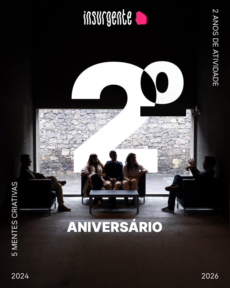Equipa da Insurgente a celebrar o segundo aniversário